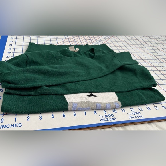 LOFT Green Polar Bear Sweater – Sz XS - Picture 9 of 11